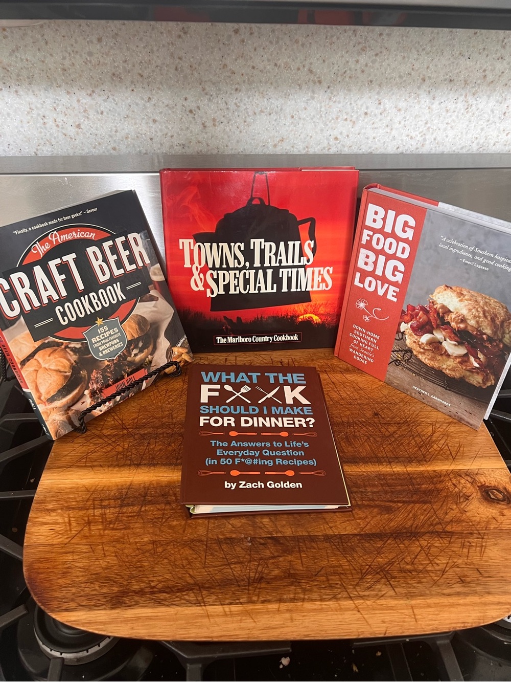 ✨Pristine Contemporary Cookbook Lot - Comfort Food, Craft Beer & Grilling 🤠